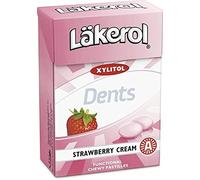 Cloetta Lakerol strawberry cream pastilles 4 Des boites of 85g