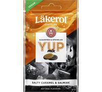 Cloetta Lakerol YUP Mix Salty Caramel & Salmiak pastilles 20 Packs of 30g