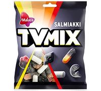 Cloetta Malaco TV Mix Salmiakki Gommeux 1 Pack of 280g