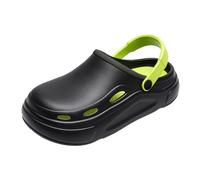 Clogs été avec évacuation d'eau, Sandales de Plage légères et Confortables, Modèle à Enfiler Rapidement, pour Plage, rivière et activités Nautiques