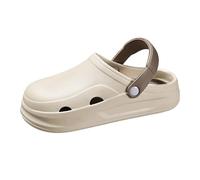 Clogs été avec évacuation d'eau, Sandales de Plage légères et Confortables, Modèle à Enfiler Rapidement, pour Plage, rivière et activités Nautiques