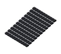 Cloimei 100Pcs Solar Panel Cable Clips Heavy Duty Plastic Wire Management Clips for PV Systems Insulated PA66 Solar Cable Clamps for 6-6.5mm Wires