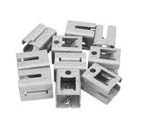 Cloimei 10Pcs Solar Panel Mounting Brackets Heavy Duty Spring Steel Quick Install Clips Tool Free Design for Ground Mount PV Systems and Rooftop Solar Arrays