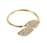 Cloimei 12 pièces de Luxe Strass Ronds de Serviette élégants Porte-Serviettes en métal décor de Table Glamour pour Mariage Banquet dîner fête Or 1,6 Pouces