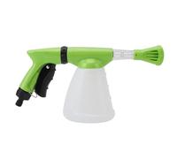 Cloimei à Mousse Professionnel pulvérisateur Haute Pression 800 ML buse de Lavage de Voiture multifonctionnelle Mousse pour Le Nettoyage des véhicules Jardinage Plastique ABS (Verte)