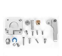 Cloimei Accessoires d'imprimante 3D Kit de bloc d'extrudeuse en alliage MK8 Version améliorée pour imprimantes CR 10 Kit d'extrudeuse en alliage d'argent