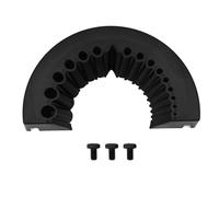 Cloimei Affûteuse de forets professionnelle multifonctionnelle pour forets hélicoïdaux en carbure et acier rapide. Outil d'atelier et d'extérieur. Construction en ABS. Design compa (Noire)