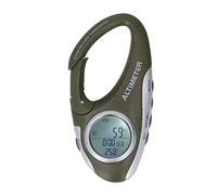 Cloimei Altimètre numérique baromètre Multifonctionnel de Haute précision, Boussole Portable, thermomètre, Outil de prévision météo avec écran rétroéclairé pour la randonnée, l'esc