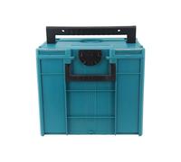 Cloimei Boîte à outils empilable extra large, mallette de rangement en plastique robuste avec plusieurs compartiments pour outils, accessoires de quincaillerie, capacité de 40 kg,