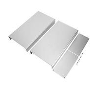 Cloimei Boîtier de circuit imprimé en alliage d'aluminium Boîtier de projet électrique Dissipation thermique pour les appareils PCB GPRS Boîtier en métal durable traité par oxydati