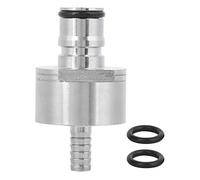 Cloimei Bouchon de carbonatation en acier inoxydable 5/16 pouces, remplissage de bouteille à contre-pression pour brassage à domicile, fabrication de bière avec 2 joints toriques s