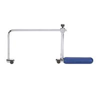 Cloimei Cadre de scie pour bijoutier professionnel, arc de scie réglable en forme de U en alliage d'aluminium pour la fabrication de bijoux, travail du bois, artisanat en métal ave