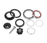 Cloimei Casque de vélo de montagne 41,8 x 52 mm en alliage d'aluminium à double roulement pour vélo, roulements scellés à rotation lisse pour le cyclisme BMX, durable, antirouille,