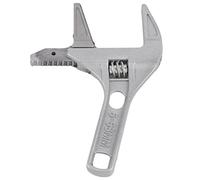 Cloimei Clé de salle de bain à grande ouverture, outil multifonction, écrou de plomberie manuel, outil anti-salle de bain en alliage d'aluminium léger pour installation de robinet