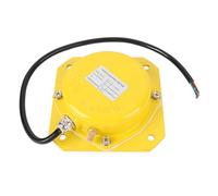 Cloimei Compteur de niveau à couche mince en acier inoxydable de qualité industrielle, interrupteur de détection de matériaux granulaires avec sensibilité réglable pour silo, broye