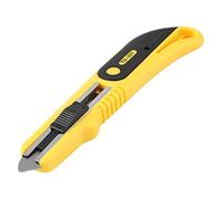 Cloimei Couteau utilitaire à manche en caoutchouc ergonomique de qualité professionnelle, outil de coupe de précision pour les artistes, les artisans, les amateurs de bricolage ave