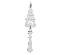 Cloimei Ensemble de cuillères à absinthe en acier inoxydable 304, cuillère élégante en bois d'absinthe, accessoires à cocktail, cuillère à boire de style français traditionnel pour (Cuillère à
