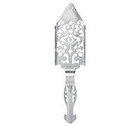 Cloimei Ensemble de cuillères à absinthe en acier inoxydable 304, cuillère élégante en bois d'absinthe, accessoires à cocktail, cuillère à boire de style français traditionnel pour (cuillère à