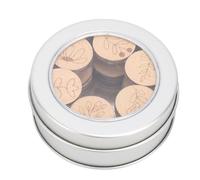 Cloimei Ensemble de supports de fil en bois de hêtre, pinces à canette, organisateur de bobine à forte adhérence pour point de croix, broderie, couture, artisanat, 6 pièces avec ét