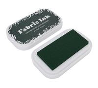 Cloimei Ensemble de tampons encreurs colorés de qualité supérieure pour estampage en caoutchouc, bricolage, travaux manuels, tampon encreur non lavable pour papier, tissu, bois, 5 (BD-263 vert forêt)