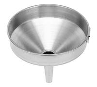 Cloimei Entonnoir de cuisine en acier inoxydable 304, outil de transfert de poudre de vinaigre de vin épais à grande bouche pour la cuisson, la pâtisserie, le bar à domicile, passe (15 cm)