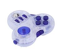 Cloimei Fidget Controller Pad Cube Soulagement du Stress Anti-anxiété Jeu de Main pour Adultes Bureau Voyage Matériau ABS 7x7x2cm Masseur de Doigts Portable