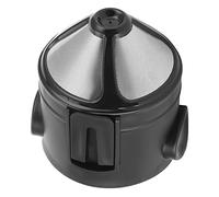 Cloimei Filtre à café réutilisable en acier inoxydable, goutteur pliable et portable, aucun papier nécessaire pour la maison, le bureau, les voyages, matériau ABS, 6 cm de diamètre