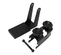 Cloimei Garden Shovel Booster Heavy Duty Carbon Steel Digging Tool Soil Loosener Attachment for Gardening Farming Landscaping Rust Proof 2 Piece Set with Ergonomic Handle (Coated)