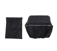 Cloimei Housse de protection robuste en tissu Oxford noir pour raboteuses d'établi et outils de menuiserie, 68,5 x 61 x 48 cm (27 x 24 x 19 pouces), avec sac de rangement.