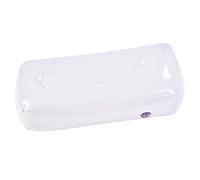 Cloimei Inflatable Portable Folding Sitting Cushion Extra Thick Comfort Seat for Outdoor Camping Fishing Travel Office Chair White PVC 22x10.6x5.9in