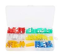 Cloimei Kit automobile de 121 pièces de qualité supérieure, ensemble de voiture de taille moyenne pour la protection du système électrique du véhicule, 5A, 10A, 15A, 20A, 25A, 30A,