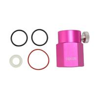 Cloimei Kit de connexion rapide CO2 en alliage d'aluminium de qualité supérieure, connecteur de bouteille de gaz haute efficacité compatible CGA320 pour machine à carbonatation de