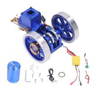 Cloimei Kit de Maquette de Mini Moteur à Combustion Interne en métal de Haute précision, Ensemble d'expérimentation Scientifique et technologique (STEM) fonctionnant au gaz, pour é