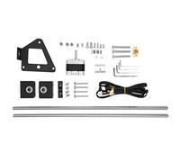 Cloimei Kit de mise à niveau de vis mère à double axe Z, stabilisateur de haute précision en alliage d'aluminium de qualité supérieure pour imprimantes 3D Ender 3 3S 3Pro, kit d'in