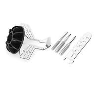 Cloimei Kit d'outils de meulage de chaîne d'affûtage de tronçonneuse Professionnel Accessoires de Travail du Bois de Haute précision Conception antirouille en Plastique en Alliage