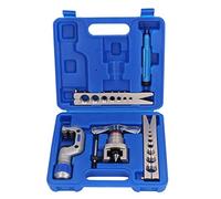 Cloimei Kit d'outils d'évasement de tubes professionnel à 7 trous avec cône excentrique pour tuyaux de 3/16 po à 3/4 po de tailles métriques et en pouces pour la réparation automob