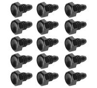 Cloimei Lot de 15 Bouchons en Caoutchouc pour Queue de Billard - Protection de qualité supérieure pour bâtons de Billard - Protecteurs de Pointe durables pour Joueurs de Billard -