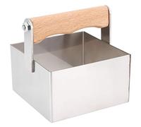 Cloimei Outil d'apiculture en acier inoxydable de qualité professionnelle pour une coupe précise en nid d'abeille Équipement essentiel 10,5 x 10,5 x 10,3 cm 290 g