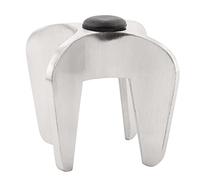 Cloimei Ouvre-bouteille de vin de champagne en acier inoxydable de qualité professionnelle, liège étincelant avec finition polie pour les bars et restaurants à domicile, couleur ar