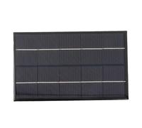 Cloimei Panneau solaire en polysilicium 1,9 W 5 V Mini chargeur solaire haute efficacité Module de panneau solaire compact résistant aux intempéries Chargeur de batterie solaire po