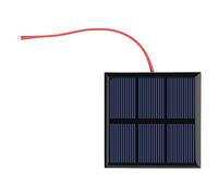 Cloimei Panneau solaire polycristallin Mini portable haute efficacité 0,7 W 1,5 V DIY Module d'alimentation chargeur pour batterie 1,2 V Systèmes d'énergie solaire Petits appareils