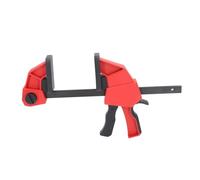 Cloimei Pince à barre robuste 6 pouces, force de serrage de 235 kg, prise rapide, type F, outil de serrage professionnel pour le travail du bois, pour charpentiers, métallurgistes,