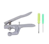 Cloimei Pince à œillets pour Raquette de Badminton Pince à Pression Professionnelle en Aluminium avec Tournevis à poinçon Kit de réparation pour Le Remplacement et l'entretien des