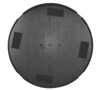 Cloimei Plaque de truelle en plastique dur, mortier de ciment, essuie-glace, machine de lissage de murs, outil de construction auto-adhésif pour la finition des murs en béton, diam