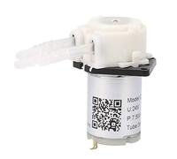 Cloimei Pompe doseuse péristaltique Tête de tube DIY pour analyse en laboratoire d'aquarium avec direction d'écoulement réglable Fonction d'auto-amorçage Options de couleur noir bl (Blanche)