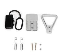 Cloimei Power Plug Connector Kit Heavy Duty 120A DC600V High Current Insulated Terminal with Dust Cover Handle for Solar Panel Battery System Electric Vehicle Forklift