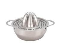 Cloimei Presse-agrumes manuel en acier inoxydable, presse-agrumes efficace, extracteur de jus pour citron, orange, citron vert, outil de cuisine, durable, antirouille, design compa