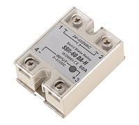 Cloimei Relais statique SSR 60DA Module de commutation sans contact DC vers AC haute puissance avec dissipateur thermique en aluminium pour équipements industriels et systèmes d'au