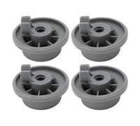 Cloimei Roues de panier inférieur pour lave-vaisselle, pièces de rechange de qualité supérieure pour lave-vaisselle Neff, rouleaux en plastique robustes, glissement lisse, jeu de 4