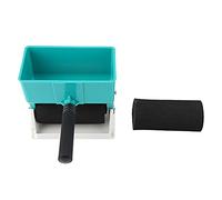 Cloimei Rouleau applicateur de colle manuel, machine à colle portable avec contrôle de débit réglable pour le travail du bois, la fabrication de meubles, emballage en carton, plast (Contrôle de débit